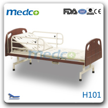 H101 Chaud! Semi-électrique une fonction lit médical en bois pour hôpital